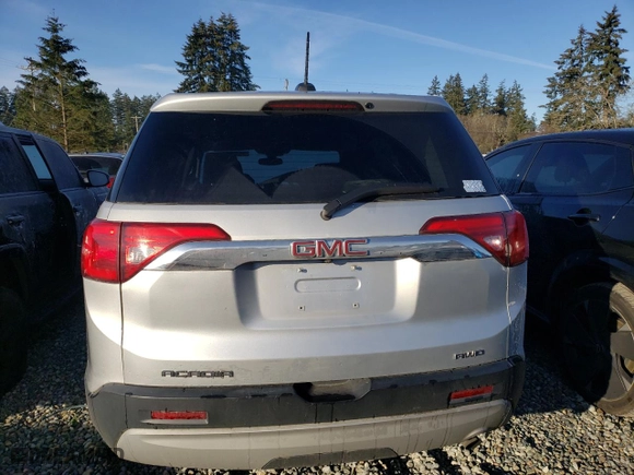 2017 GMC Acadia SLE with VIN 1GKKNRLA3HZ257541, listed as a Copart auction lot 88925725 with 130,876 mi miles and Salvage Title. Bid and sale history available at carsss.com. Image 6.