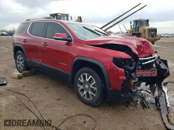 2021 GMC Acadia SLE z VIN 1GKKNKLA8MZ160773, wystawiony jako Copart lot #52889175 z przebiegiem 49 490 mil mil oraz Czysty tytuł • Clean title. Historia ofert i sprzedaży dostępna na DreamBid. Obrazek 4.