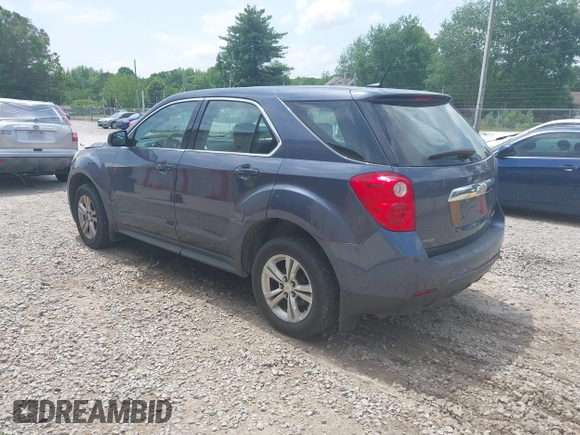 2013 Chevrolet Equinox LS z VIN 2GNALBEK7D6190014, wystawiony jako IAAI lot #42159617 z przebiegiem 155 046 mil mil oraz . Historia ofert i sprzedaży dostępna na DreamBid. Obrazek 3.