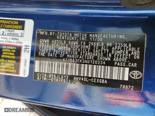2010 Toyota Camry Hybrid with VIN 4T1BB3EK3AU120234, listed as a Copart auction lot 76776184 with 190,542 mi miles and Salvage Title. Bid and sale history available at carsss.com. Image 14.