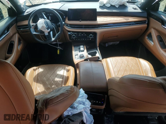 2024 Infiniti QX60 Autograph with VIN 5N1DL1HU8RC353874, listed as a Copart auction lot 58751515 with 10,778 mi miles and Salvage title. Bid and sale history available at DreamBid. Image 8.