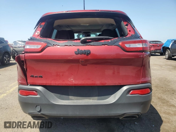2017 Jeep Cherokee High Altitude with VIN 1C4PJMDS8HW504500, listed as a Copart auction lot 62302245 with 83,755 mi miles and Salvage title. Bid and sale history available at DreamBid. Image 6.