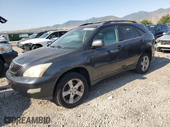 2005 Lexus RX 330 z VIN 2T2HA31U75C070140, wystawiony jako Copart lot #62336355 z przebiegiem 176 357 mil mil oraz Czysty tytuł • Clean title. Historia ofert i sprzedaży dostępna na DreamBid. Obrazek 1.