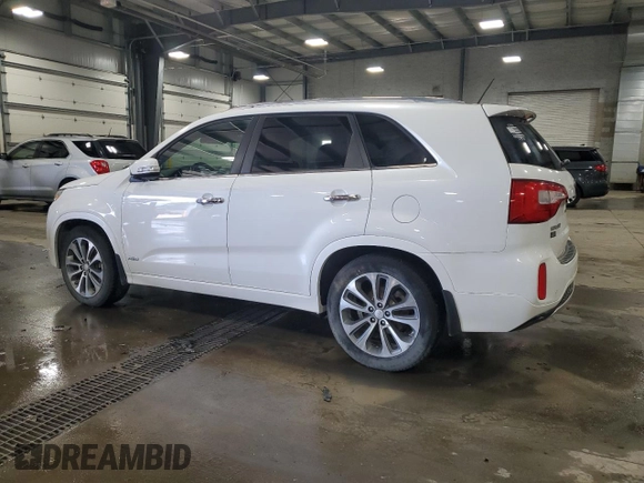 2014 Kia Sorento SX with VIN 5XYKWDA74EG543394, listed as a Copart auction lot 52903585 with 136,977 mi miles and Salvage Title. Bid and sale history available at DreamBid. Image 2.