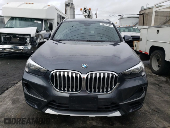 2021 BMW X1 sDrive28i with VIN WBXJG7C02M5T94391, listed as a Copart auction lot 36539143 with 15,684 mi miles. Bid and sale history available at carsss.com. Image 5.