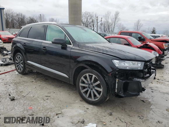 2018 Audi Q7 Premium Plus with VIN WA1LAAF79JD016464, listed as a Copart auction lot 47209845 with 82,447 mi miles and Clean Title. Bid and sale history available at carsss.com. Image 4.