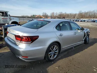 2014 Lexus LS 460 with VIN JTHCL5EF3E5022968, listed as a Copart auction lot 86642464 with 67,680 mi miles and Salvage title. Bid and sale history available at DreamBid. Image 3.