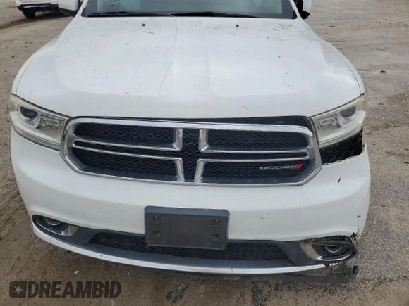 2017 Dodge Durango SXT with VIN 1C4RDHAG0HC774751, listed as a Copart auction lot 58656925 with Not provided miles and Salvage title. Bid and sale history available at DreamBid. Image 12.