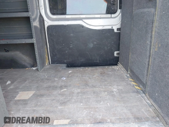 2020 Ford Transit Cargo with VIN 1FTBR1C84LKB15733, listed as a IAAI auction lot 42007832 with 61,182 mi miles. Bid and sale history available at carsss.com. Image 8.