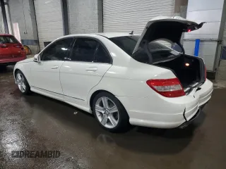2010 Mercedes-Benz C 300 Sport with VIN WDDGF5EB2AR117652, listed as a Copart auction lot 48030515 with 113,327 mi miles and Salvage Title. Bid and sale history available at DreamBid. Image 2.