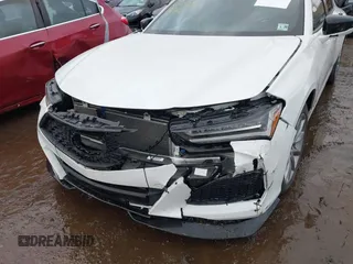 2021 Acura TLX w/A-Spec Package with VIN 19UUB5F53MA012897, listed as a IAAI auction lot 41571283 with 1 mi miles. Bid and sale history available at carsss.com. Image 16.
