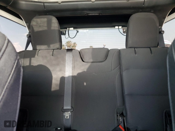 2022 Jeep Wrangler Unlimited Willys with VIN 1C4HJXDN6NW278386, listed as a Copart auction lot 56172195 with 45,259 mi miles and Salvage title. Bid and sale history available at DreamBid. Image 10.