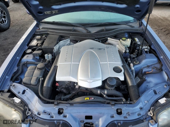 2005 Chrysler Crossfire Limited with VIN 1C3AN65L65X046320, listed as a Copart auction lot 75063504 with 98059 miles and Salvage Title. Bid and sale history available at carsss.com. Image 11.