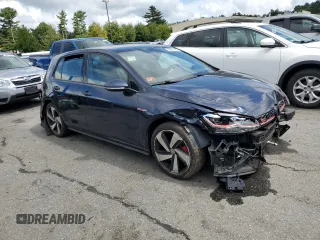 2019 Volkswagen Golf GTI S with VIN 3VW5T7AU2KM023770, listed as a Copart auction lot 69821274 with 36,978 mi miles and Salvage Title. Bid and sale history available at carsss.com. Image 4.