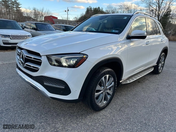 2020 Mercedes-Benz GLE with VIN 4JGFB4KB5LA057573, listed as a Copart auction lot 49154005 with 152,081 mi miles and Clean Title. Bid and sale history available at carsss.com. Image 2.