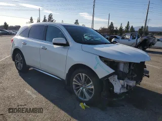 2017 Acura MDX w/Technology Pkg with VIN 5FRYD3H53HB004595, listed as a Copart auction lot 46241585 with 82,898 mi miles and Salvage Title. Bid and sale history available at carsss.com. Image 4.