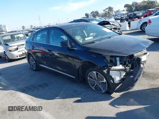 2022 Hyundai Ioniq Limited with VIN KMHCX5LD7NU273579, listed as a IAAI auction lot 41611327 with 38,630 mi miles and . Bid and sale history available at DreamBid. Image 1.