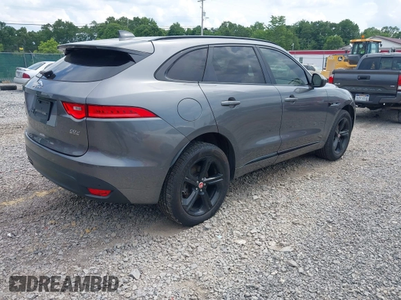 2018 Jaguar F-Pace with VIN SADCL2FN7JA248409, listed as a IAAI auction lot 42588459 with 91,662 mi miles and . Bid and sale history available at DreamBid. Image 4.