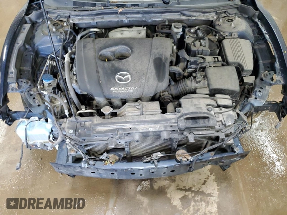 2016 Mazda 6 i Sport with VIN JM1GJ1U57G1415571, listed as a Copart auction lot 52508985 with 72,822 mi miles and Salvage Title. Bid and sale history available at DreamBid. Image 11.