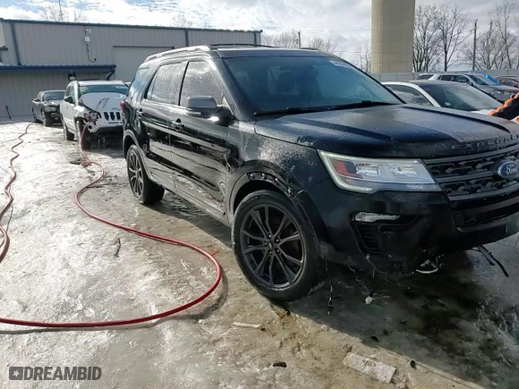 2018 Ford Explorer XLT with VIN 1FM5K8D80JGB76937, listed as a Copart auction lot 44505935 with 135,846 mi miles and Salvage Title. Bid and sale history available at carsss.com. Image 14.