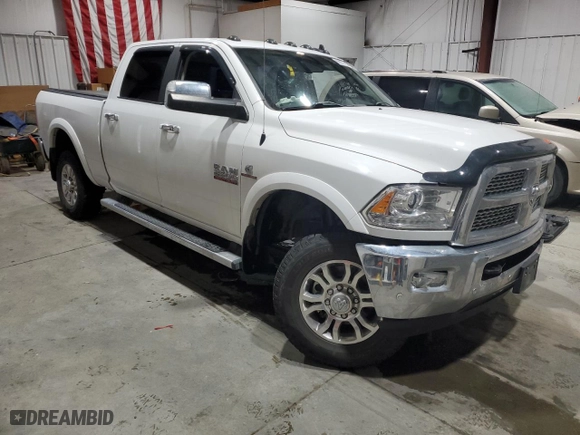 2018 Ram 2500 Laramie with VIN 3C6UR5FL9JG276560, listed as a Copart auction lot 88027765 with 83,228 mi miles and Salvage Title. Bid and sale history available at carsss.com. Image 4.