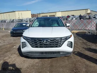 2023 Hyundai Tucson Hybrid SEL Convenience with VIN KM8JFCA16PU093455, listed as a IAAI auction lot 41849930 with 22,421 mi miles. Bid and sale history available at carsss.com. Image 12.