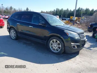 2015 Chevrolet Traverse LT with VIN 1GNKVGKD4FJ253688, listed as a IAAI auction lot 41973843 with 181,239 mi miles and . Bid and sale history available at DreamBid. Image 1.