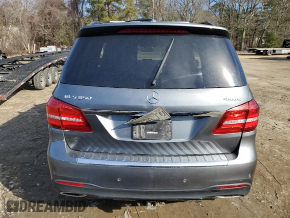 2017 Mercedes-Benz GLS 550 with VIN 4JGDF7DE2HA845142, listed as a Copart auction lot 43337704 with Not Provided miles and . Bid and sale history available at DreamBid. Image 6.