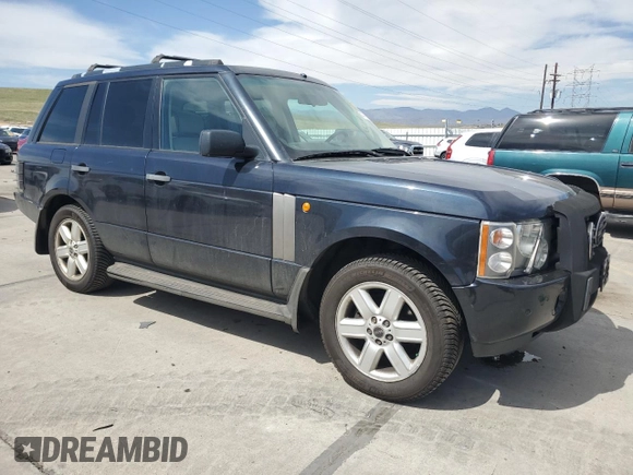 2003 Land Rover Range Rover HSE with VIN SALME11493A138217, listed as a Copart auction lot 53349625 with 146,647 mi miles and Salvage title. Bid and sale history available at DreamBid. Image 4.