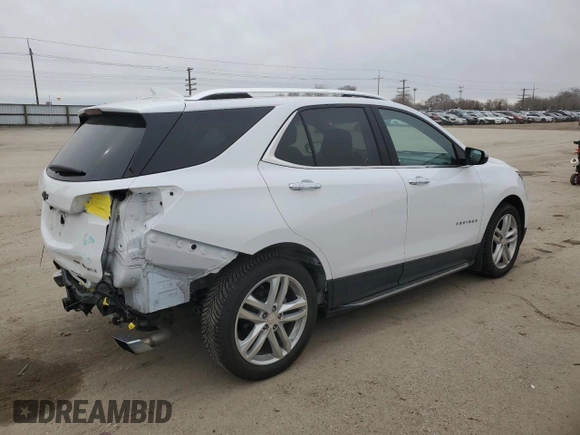 2019 Chevrolet Equinox Premier with VIN 3GNAXYEX1KL277306, listed as a Copart auction lot 44364325 with 49,771 mi miles and Salvage Title. Bid and sale history available at carsss.com. Image 3.