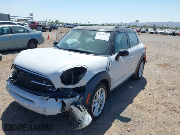 2016 MINI Countryman S with VIN WMWZC3C54GWT08011, listed as a IAAI auction lot 42274242 with 99,183 mi miles and . Bid and sale history available at DreamBid. Image 17.