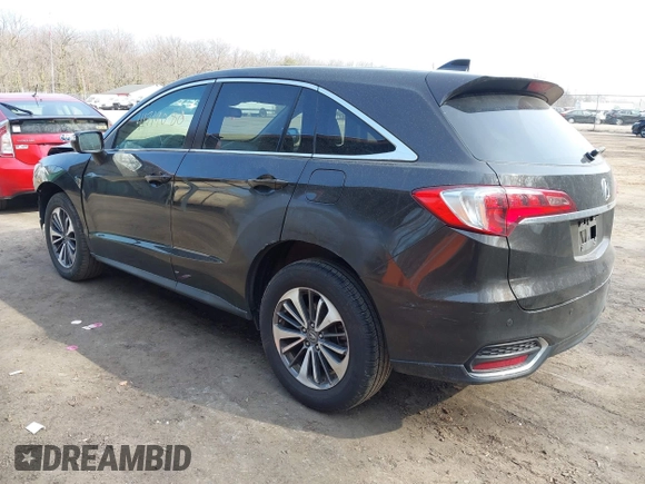2017 Acura RDX w/Advance Pkg with VIN 5J8TB4H72HL029625, listed as a IAAI auction lot 41719080 with 257,966 mi miles. Bid and sale history available at carsss.com. Image 3.