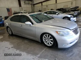 2009 Lexus LS 460 L with VIN JTHGL46FX95033756, listed as a Copart auction lot 68639234 with 109,132 mi miles and Salvage title. Bid and sale history available at DreamBid. Image 4.