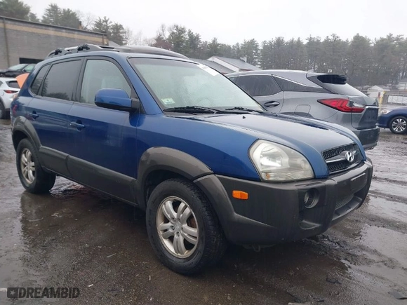 2006 Hyundai Tucson GLS with VIN KM8JN72D66U311444, listed as a IAAI auction lot 41866138 with NaN miles. Bid and sale history available at carsss.com. Image 1.