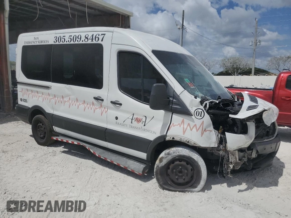 2017 Ford Transit XL z VIN 1FMZK1CM4HKA74121, wystawiony jako Copart lot #52691055 z przebiegiem 335 470 mil mil oraz Szkoda całkowita • Salvage title. Historia ofert i sprzedaży dostępna na DreamBid. Obrazek 4.
