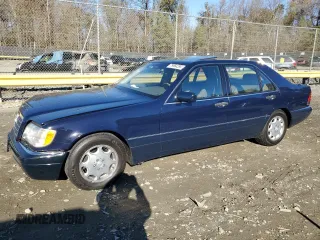 1996 Mercedes-Benz S with VIN WDBGA43E6TA299243, listed as a Copart auction lot 79664294 with 168,356 mi miles and Salvage Title. Bid and sale history available at DreamBid. Image 1.