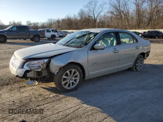 2008 Mercury Milan with VIN 3MEHM07ZX8R606783, listed as a Copart auction lot 44378295 with 88,097 mi miles and Salvage Title. Bid and sale history available at carsss.com. Image 1.