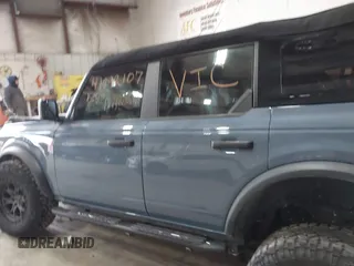 2023 Ford Bronco with VIN 1FMDE5BH2PLB16114, listed as a IAAI auction lot 41392107 with 37,400 mi miles and . Bid and sale history available at DreamBid. Image 14.