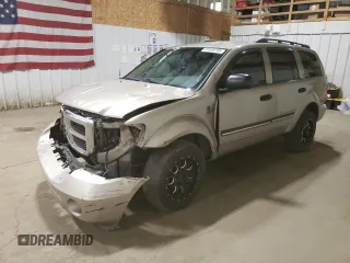 2008 Dodge Durango SLT with VIN 1D8HB48N18F141707, listed as a Copart auction lot 59990705 with 188,147 mi miles and Salvage title. Bid and sale history available at DreamBid. Image 1.