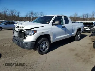 2018 Toyota Tundra SR with VIN 5TFUM5F10JX075700, listed as a Copart auction lot 41521665 with 78,975 mi miles and Salvage title. Bid and sale history available at DreamBid. Image 1.