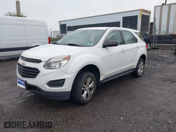 2017 Chevrolet Equinox LS z VIN 2GNALBEK5H1553638, wystawiony jako IAAI lot #42187217 z przebiegiem Nie podano mil oraz . Historia ofert i sprzedaży dostępna na DreamBid. Obrazek 2.