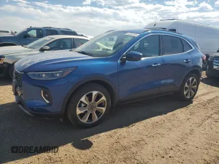 2023 Ford Escape Platinum с VIN 1FMCU9JZ5PUA29687, выставлен на аукционе Copart как лот 63782165 с пробегом 7 106 миль миль и Списание • Salvage title. История ставок и продаж доступна на DreamBid. Изображение 1.