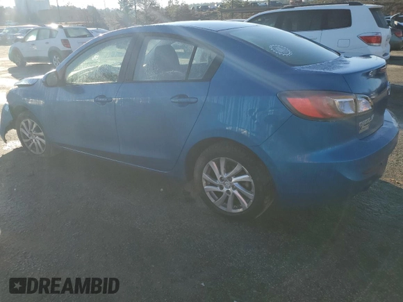2012 Mazda 3 i Touring with VIN JM1BL1V82C1590723, listed as a Copart auction lot 42162305 with 203,030 mi miles and Salvage Title. Bid and sale history available at carsss.com. Image 2.