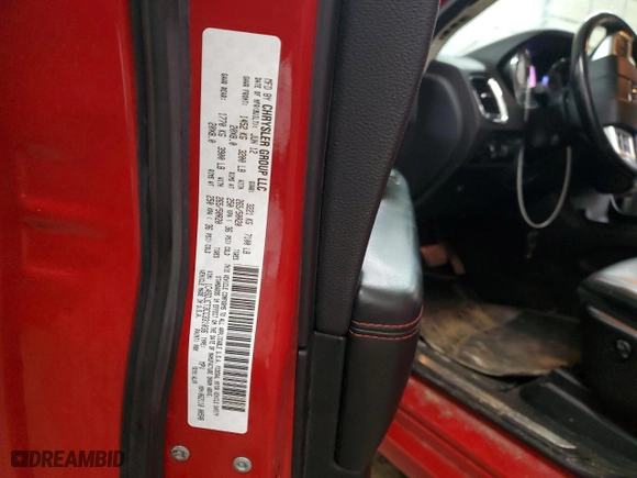 2012 Dodge Durango R/T with VIN 1C4SDJCT3CC331036, listed as a Copart auction lot 48313235 with 137,187 mi miles and Salvage Title. Bid and sale history available at carsss.com. Image 13.