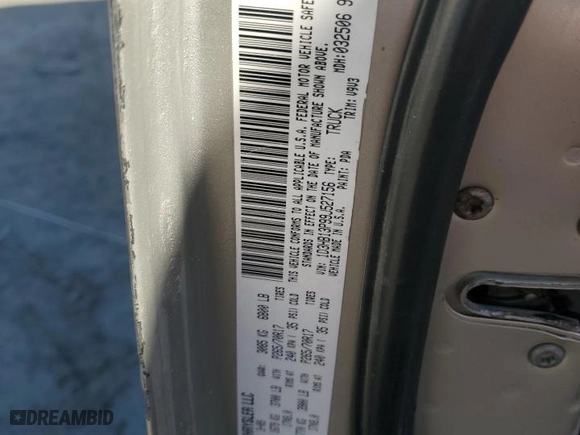 2009 Dodge Ram 1500 SLT with VIN 1D3HB13P99J527156, listed as a Copart auction lot 43590195 with 283,004 mi miles and Salvage Title. Bid and sale history available at carsss.com. Image 12.
