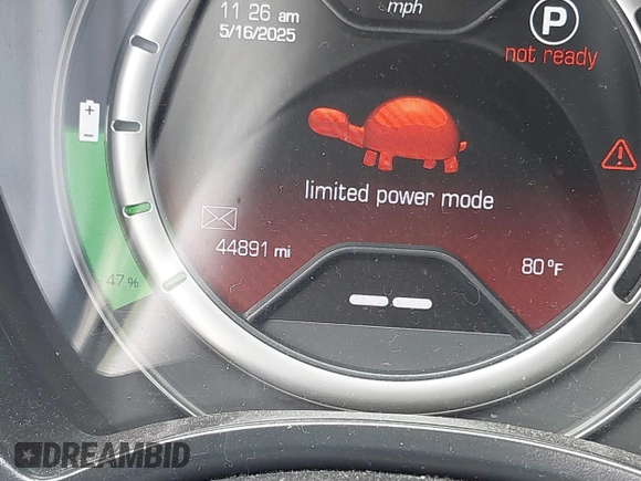 2016 FIAT 500e with VIN 3C3CFFGE3GT136141, listed as a IAAI auction lot 42283699 with 44,891 mi miles and . Bid and sale history available at DreamBid. Image 12.