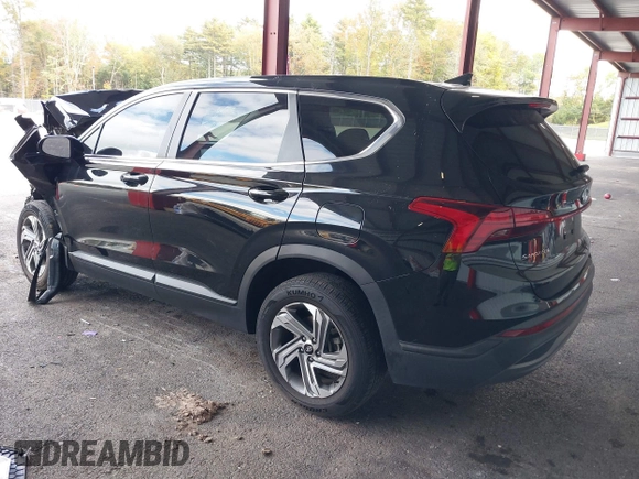 2021 Hyundai Santa Fe SE with VIN 5NMS1DAJ7MH311791, listed as a IAAI auction lot 40483862 with 1 mi miles. Bid and sale history available at carsss.com. Image 3.