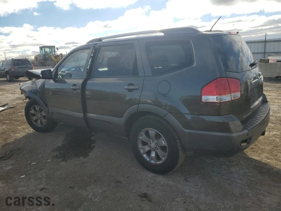 2009 Kia Borrego EX with VIN KNDJH741495039165, listed as a Copart auction lot 80456814 with 0 mi miles and Salvage Title. Bid and sale history available at carsss.com. Image 2.