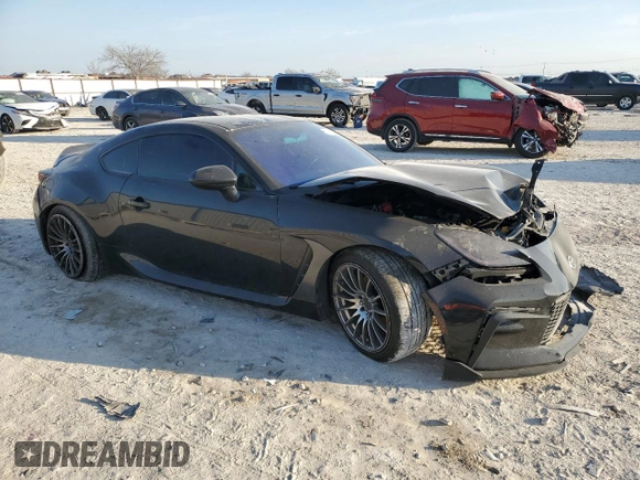 2022 Toyota GR86 Premium with VIN JF1ZNBE14N9755196, listed as a Copart auction lot 47126475 with 21,666 mi miles and Salvage Title. Bid and sale history available at carsss.com. Image 4.