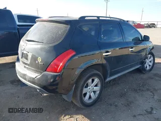 2007 Nissan Murano S with VIN JN8AZ08W77W602425, listed as a IAAI auction lot 41575887 with 136,513 mi miles and . Bid and sale history available at DreamBid. Image 4.
